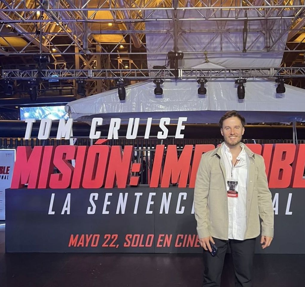 Pato en una premiere de cine